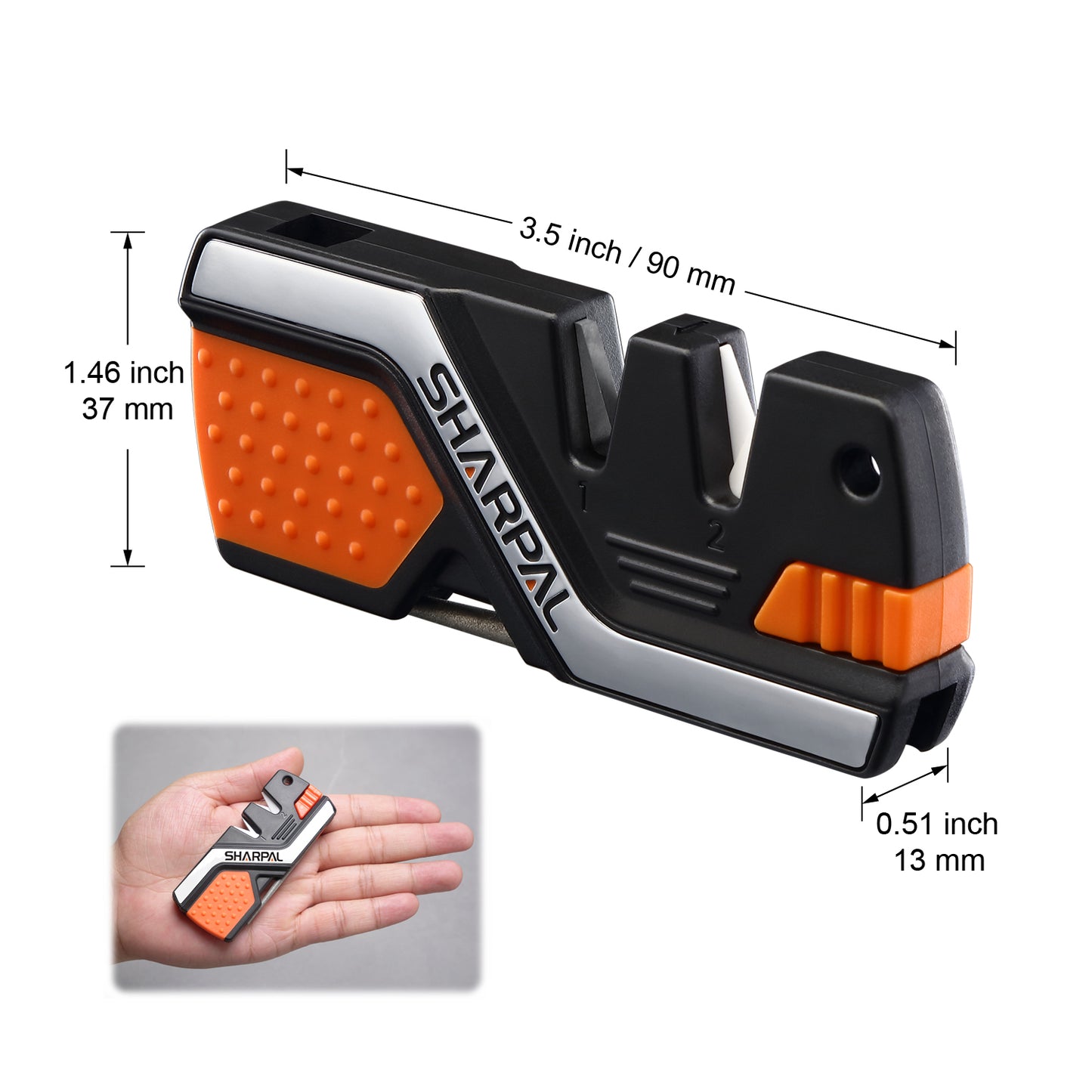 101N 6-In-1 Knife Sharpener & Survival Tool
