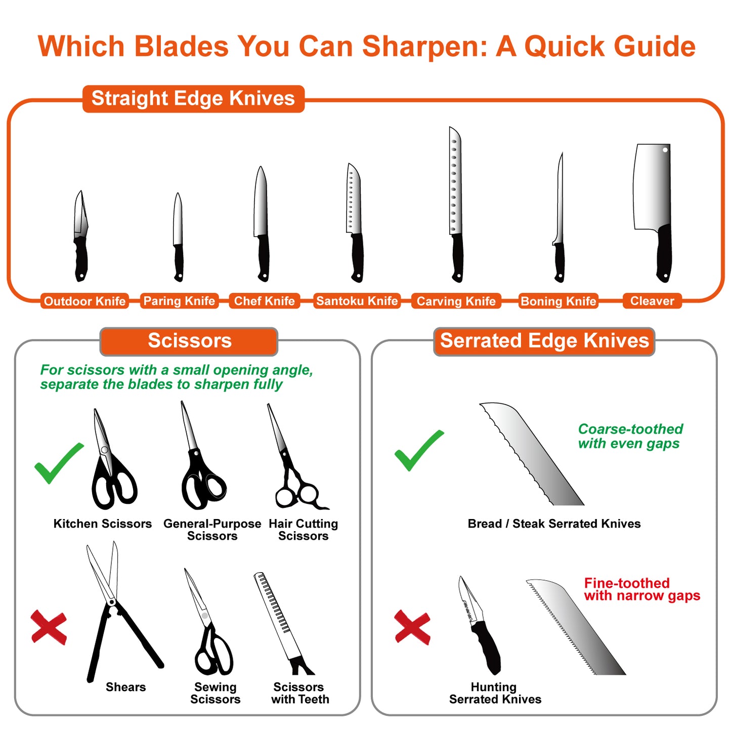 104N Professional 5-In-1 Knife & Scissors Sharpener