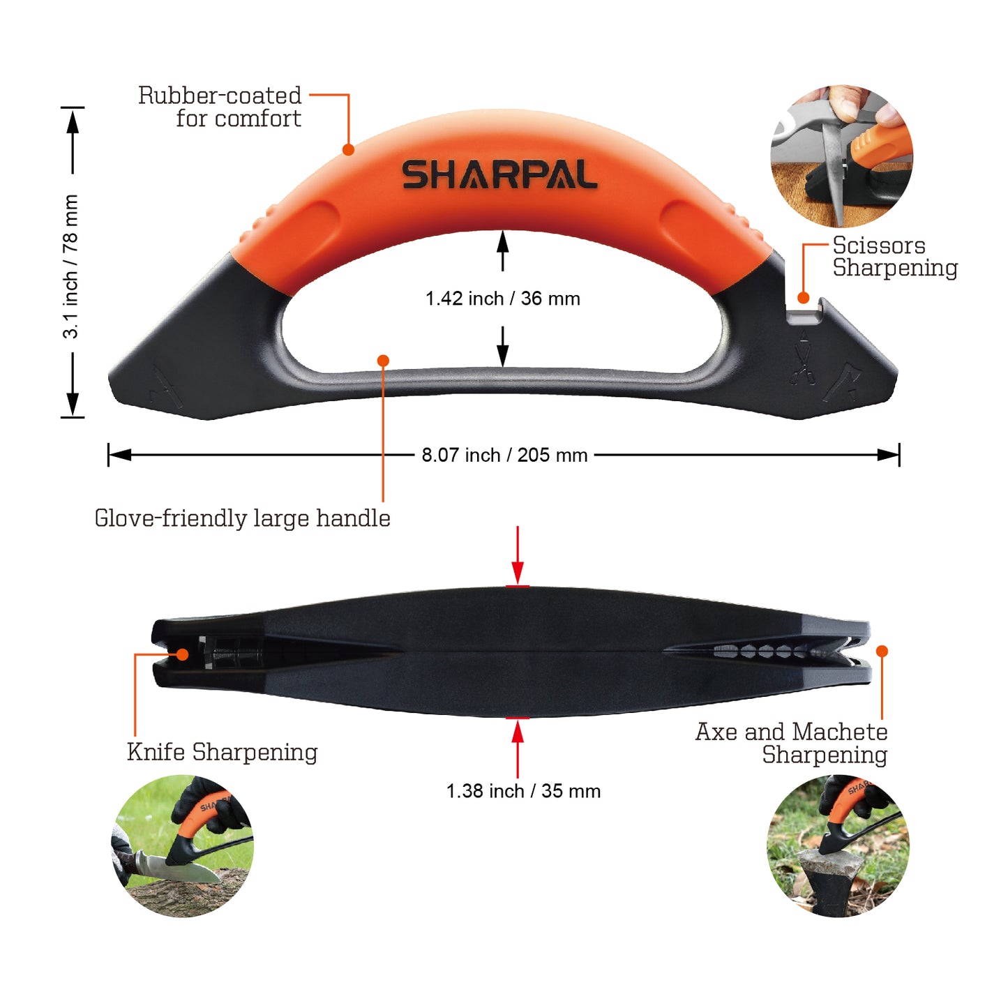 112N Knife, Axe & Scissors Sharpener