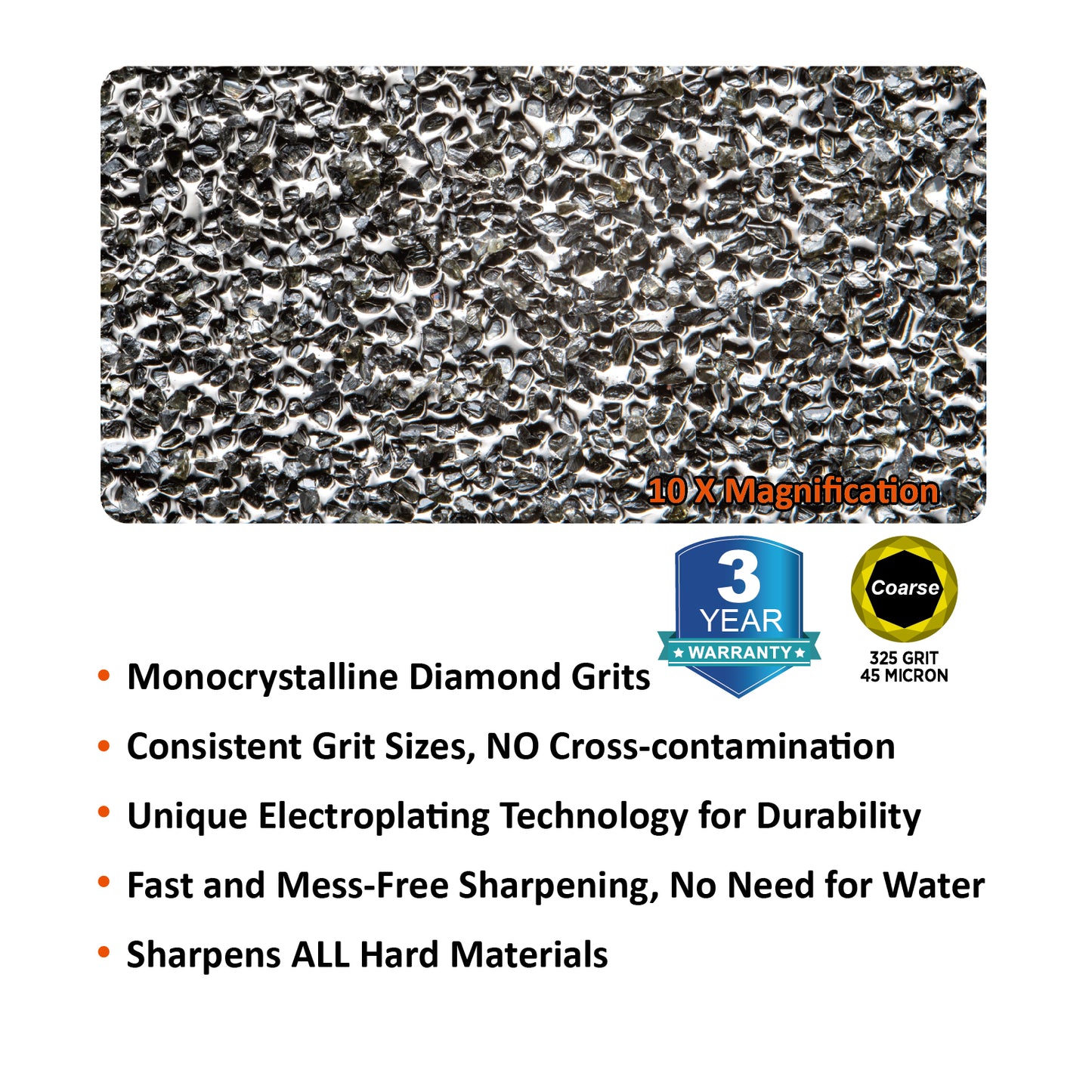 113N Diamond Sharpening Stone Coarse 325 Grit