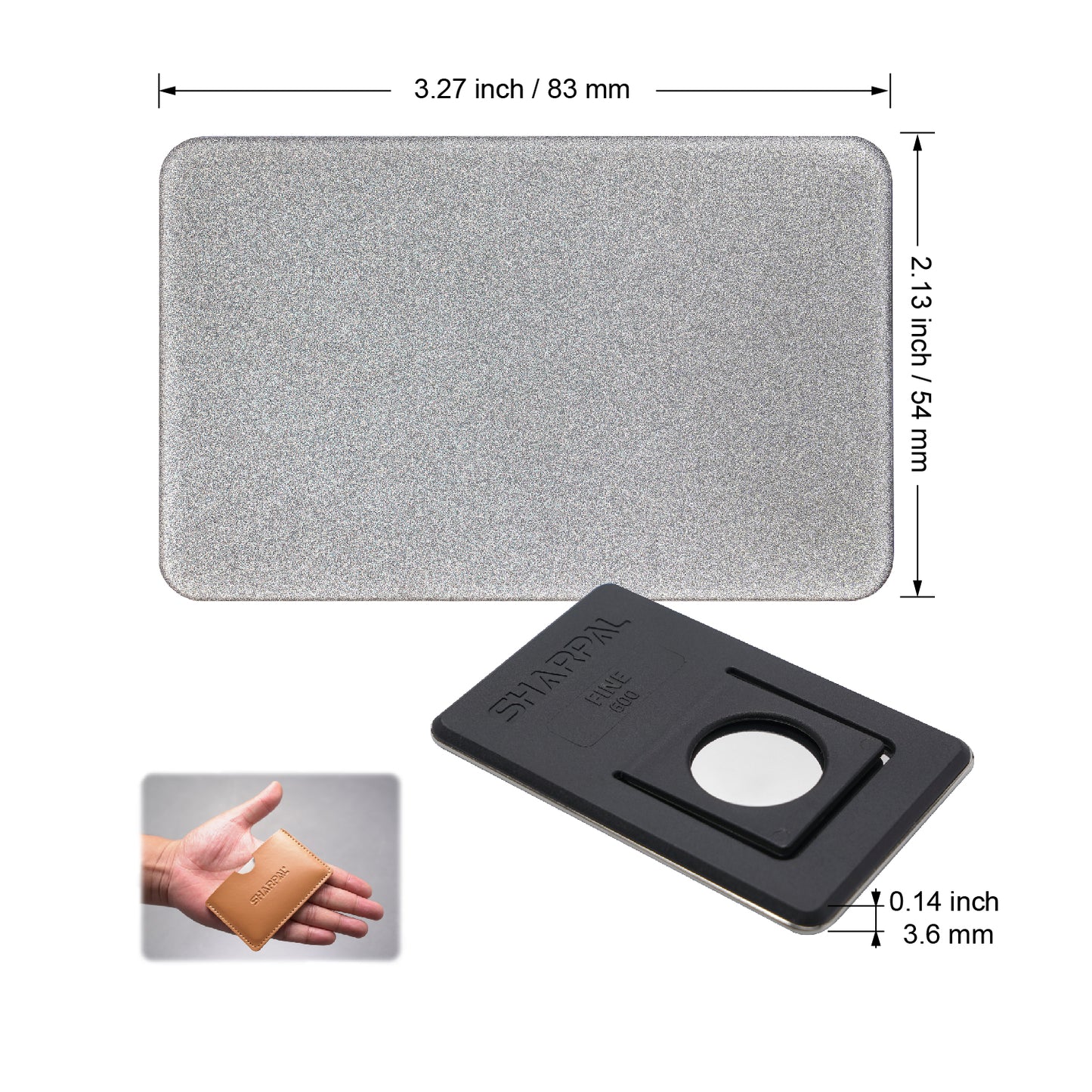 114N Diamond Sharpening Stone Fine 600 Grit