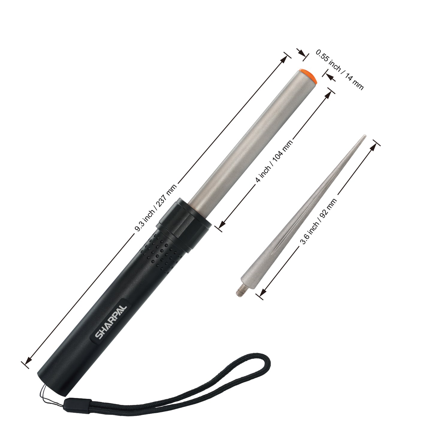 178N TRANSFORMAN™ Diamond Round & Tapered Rod Sharpener