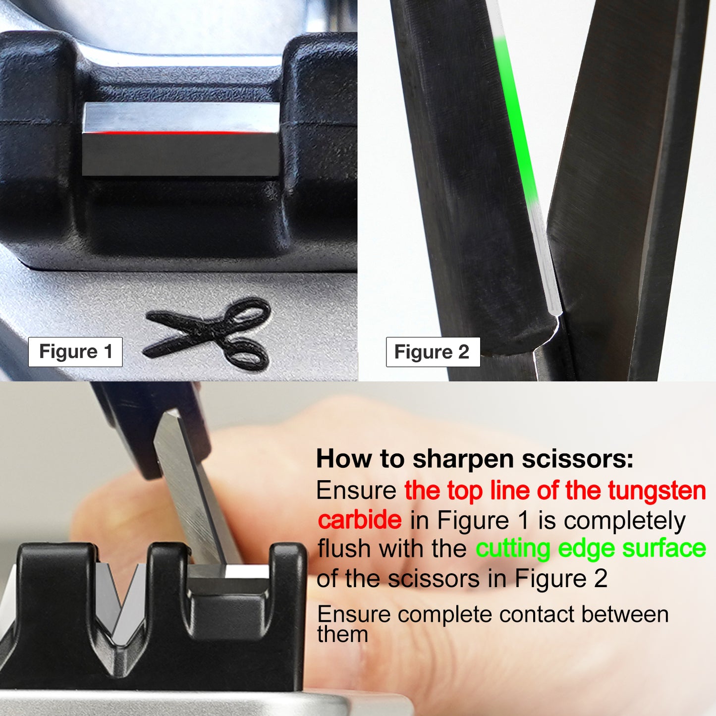 191H Knife & Scissors Sharpener with Suction Cup