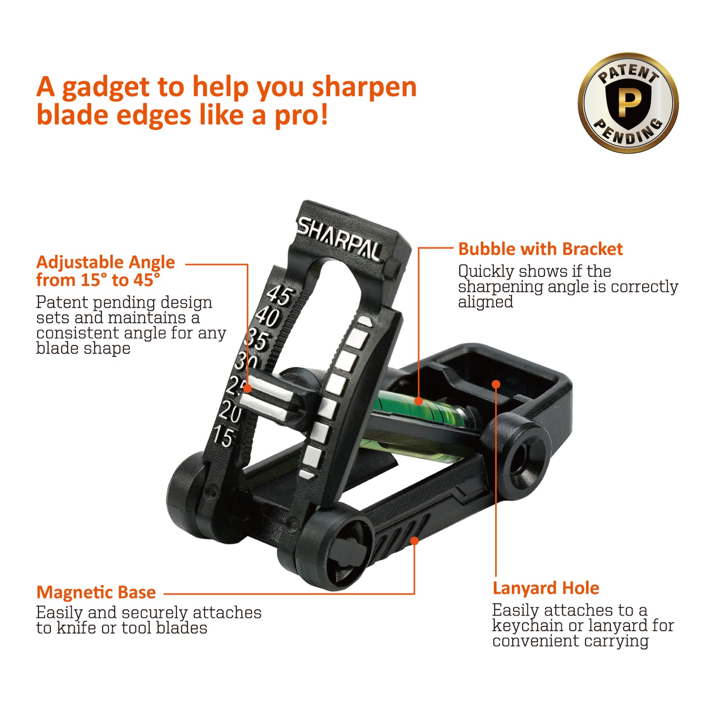 194H Holdbubble Sharpening Angle Guide