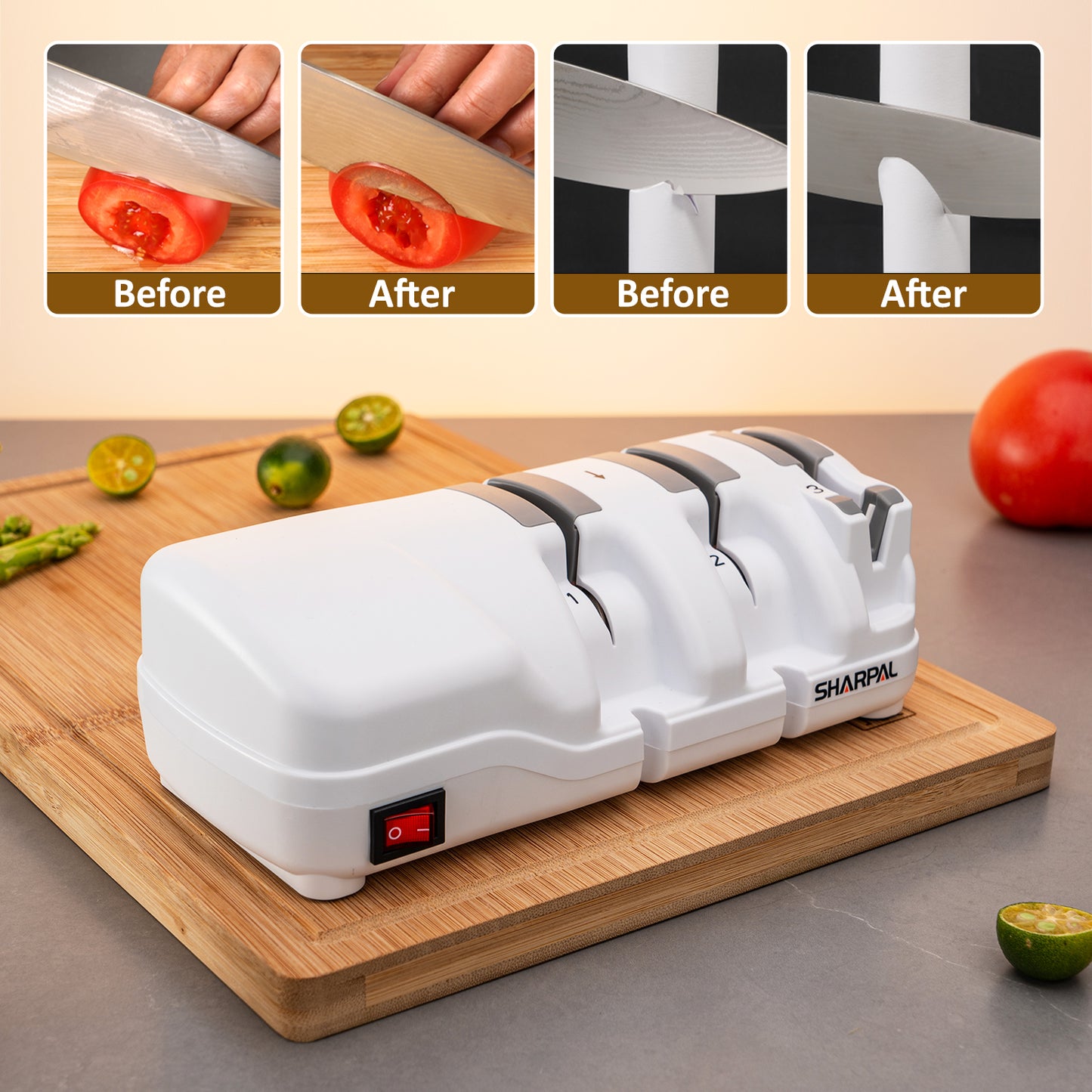 198H Electric Knife Sharpener with Diamond Wheels