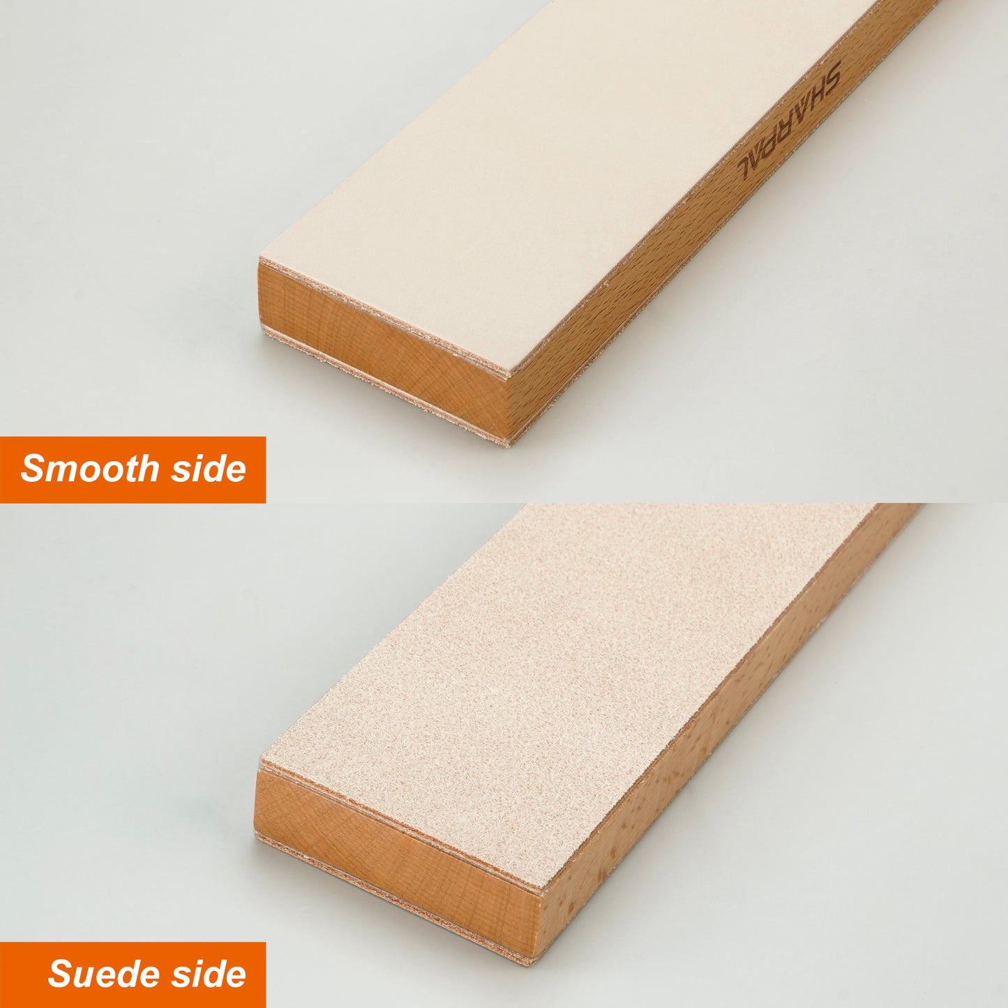 205H Double-Sided Leather Strop with Compound and Angle Guide