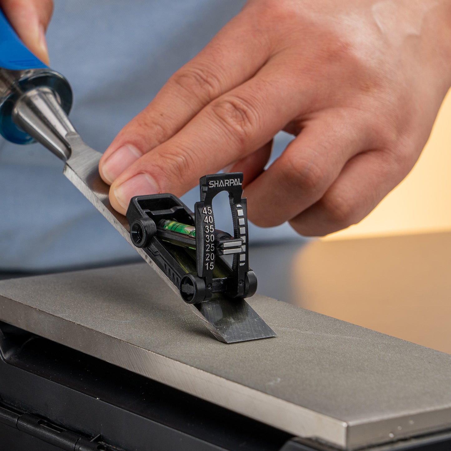 194H Holdbubble Sharpening Angle Guide