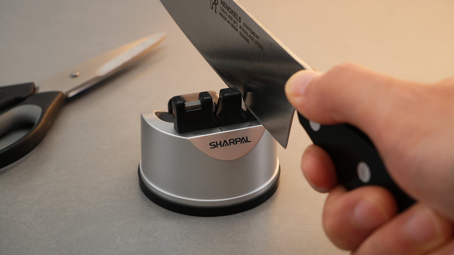 191H Knife & Scissors Sharpener with Suction Cup