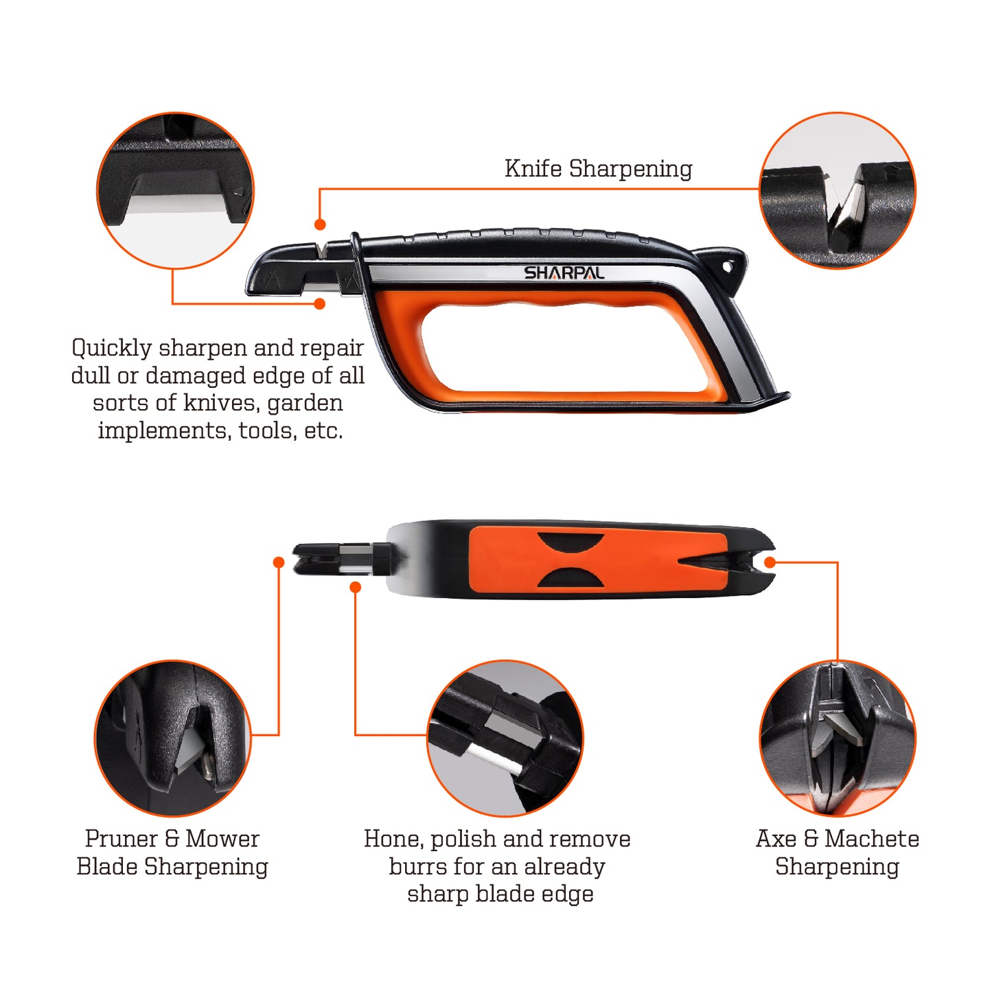 103N All-In-1 Knife, Pruner, Axe & Tool Sharpener