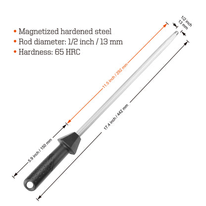 108S 12 inch Sharpening Steel