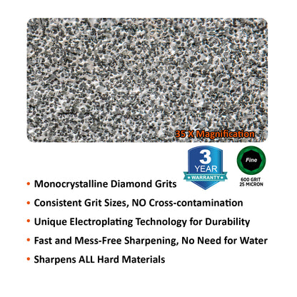 114N Diamond Sharpening Stone Fine 600 Grit