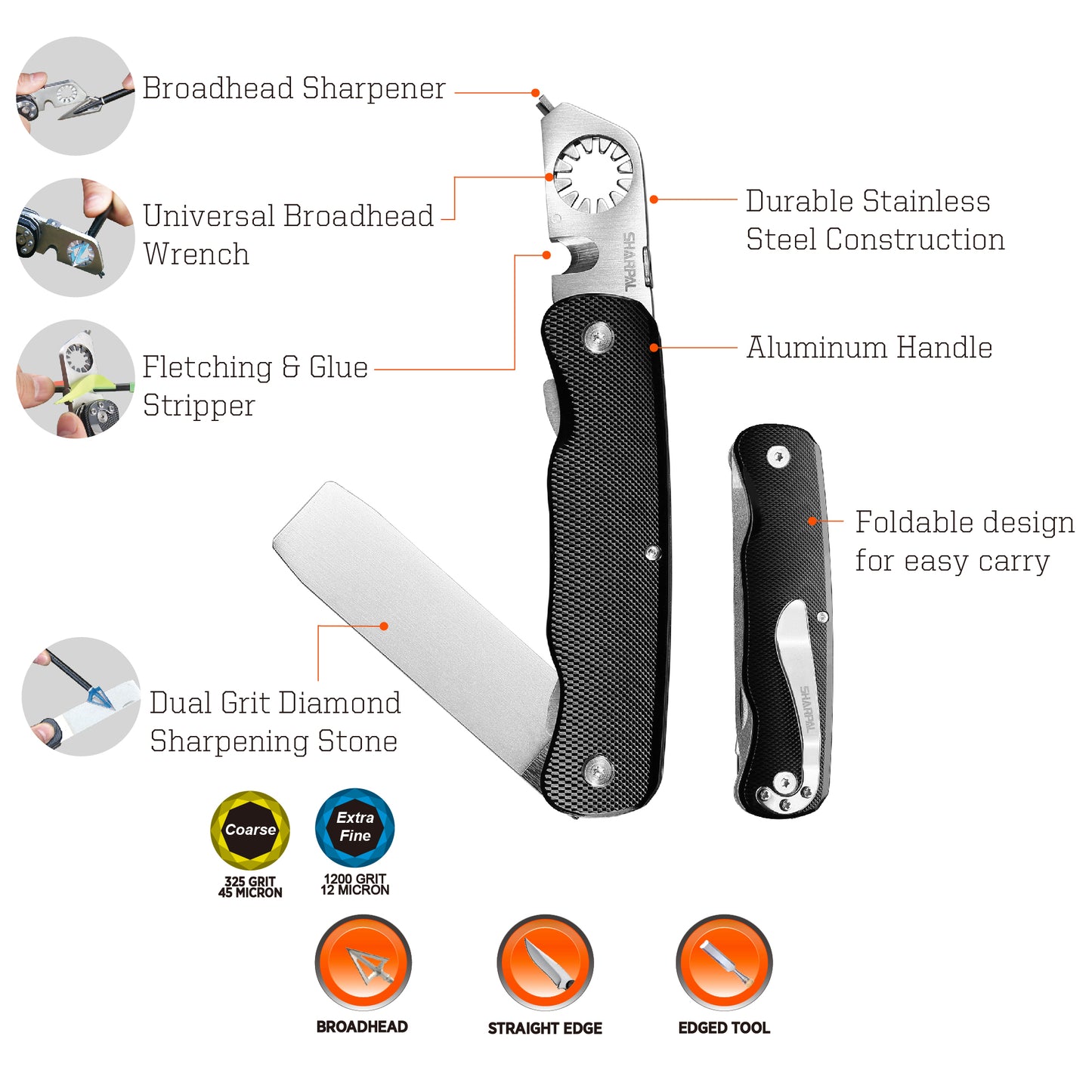 179N Broadhead Sharpener with Wrench