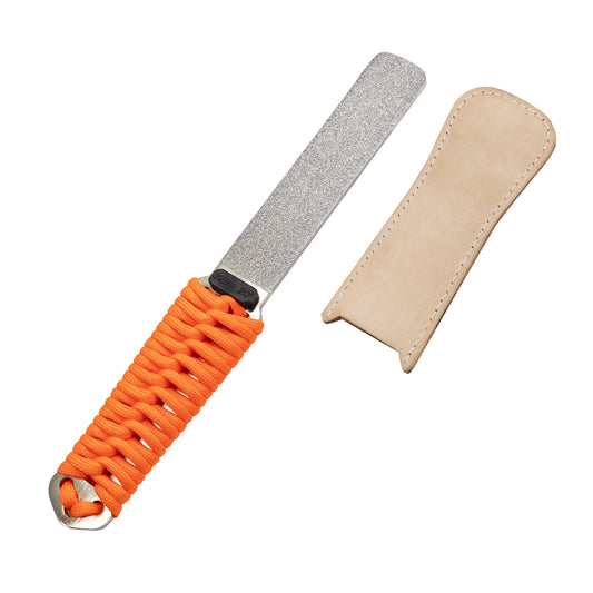 181N BUDDYGUARD Dual-Grit Diamond Sharpener with Leather Strop