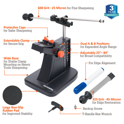 201H Precision Angle Adjustable Scissors and Garden Tools Sharpening System