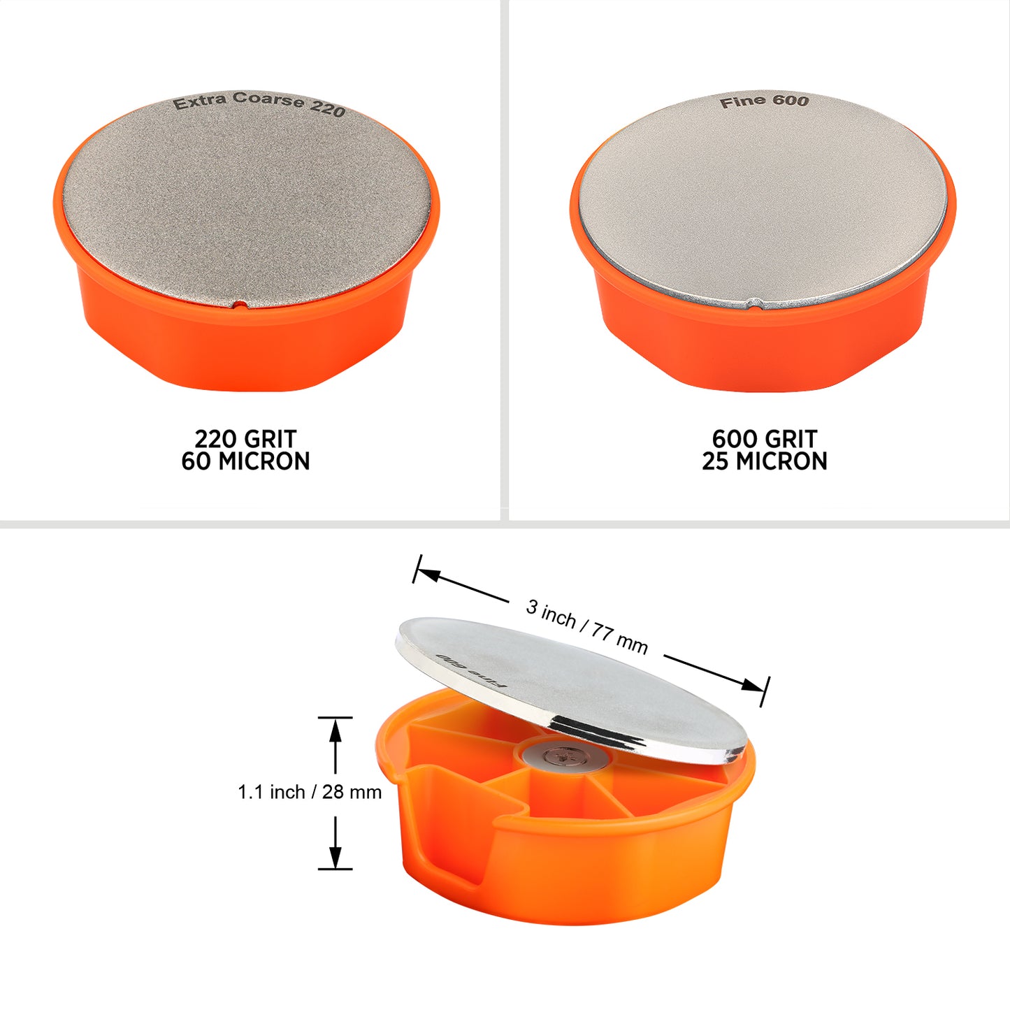 216N FACEOFF™ DUAL-GRIT DIAMOND TOOL SHARPENER
