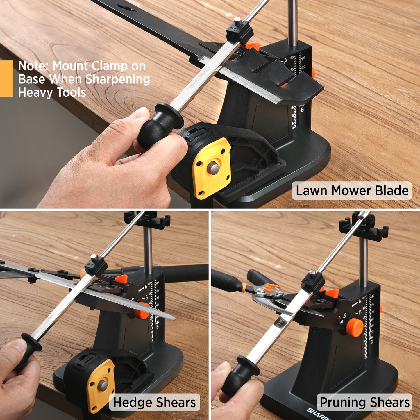 201H Precision Angle Adjustable Scissors and Garden Tools Sharpening System