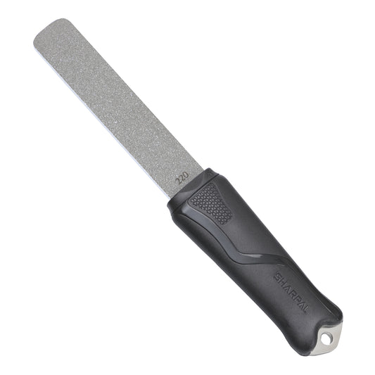 120N Dual-Grit Diamond Sharpener, Extra Coarse 220 grit & Fine 600 grit