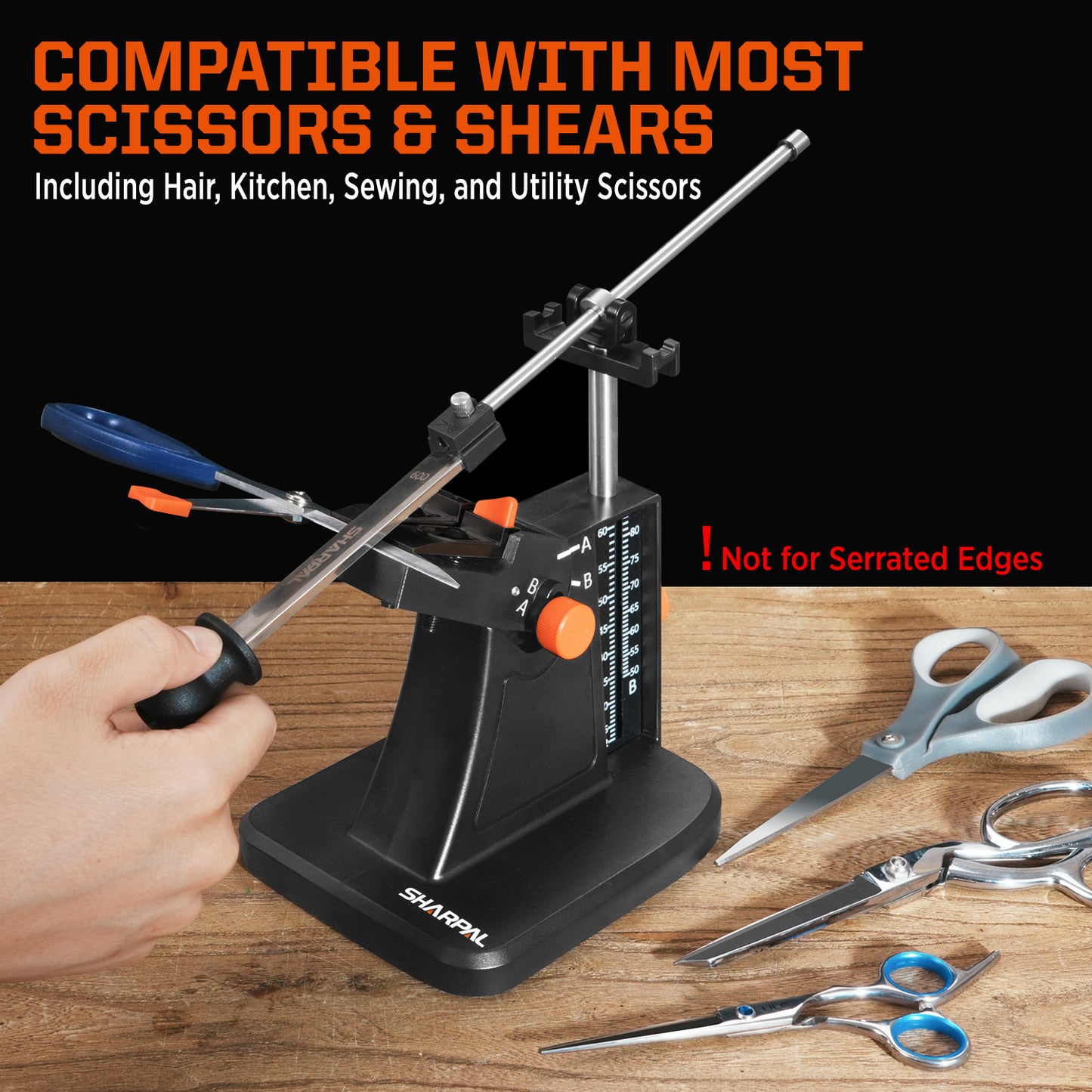 201H Precision Angle Adjustable Scissors and Garden Tools Sharpening System